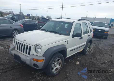 2003 Jeep Liberty Sport from USA, damaged, VIN 1J4GL48K83W671530